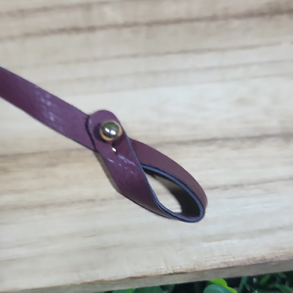 New York & Company Purple Leather Wristlet XL - Picture 13 of 14